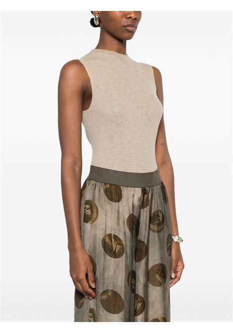 top sleevless donna nude UMA WANG | UK7112UW200